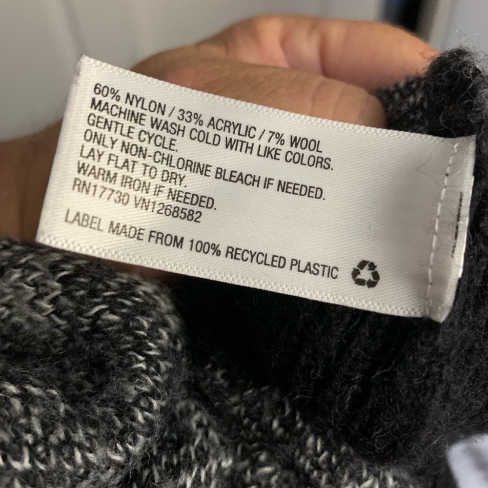 Ava&Viv With Wool Leopard Print B/W Sweater 4x. - image 6